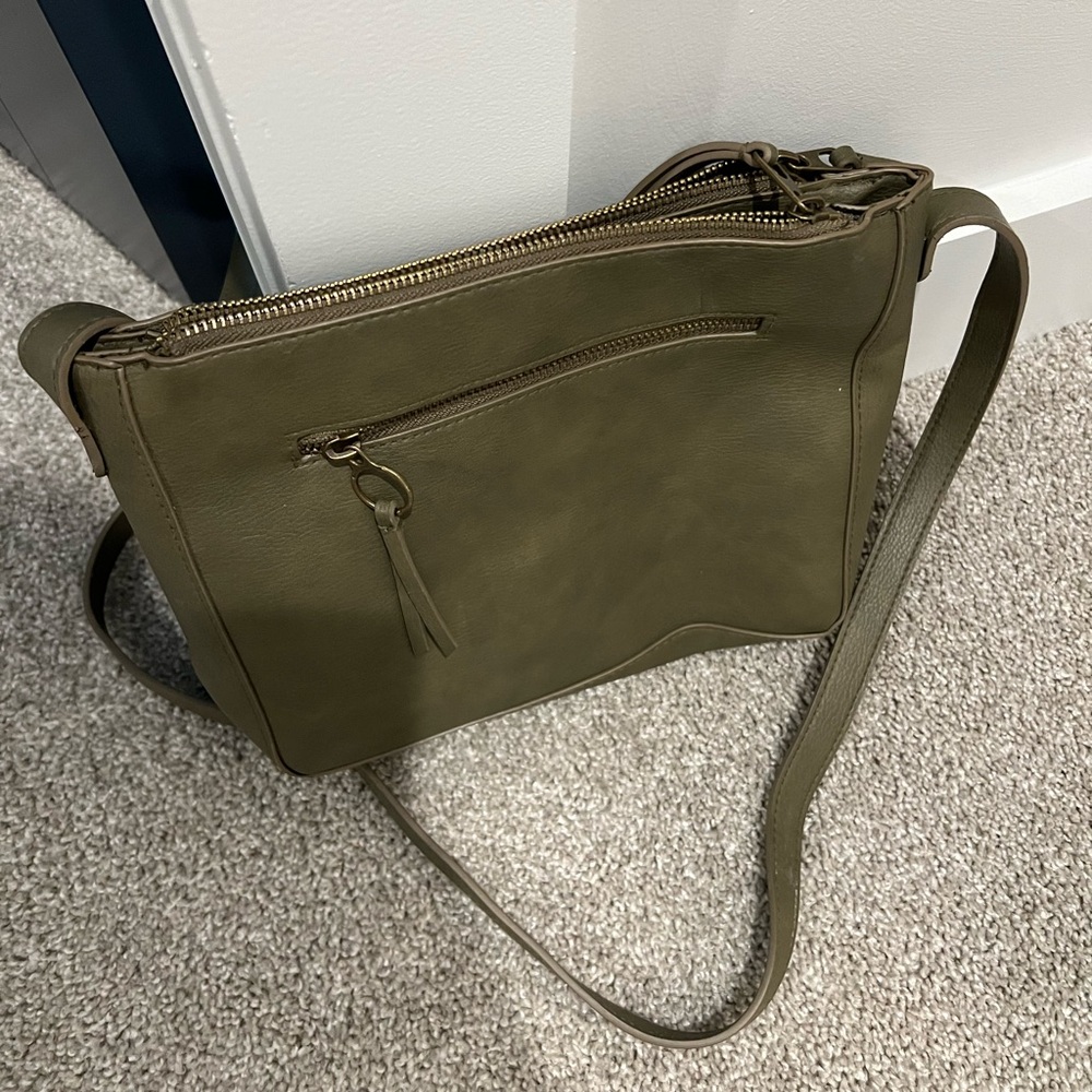 Olive Green Crossbody Bag